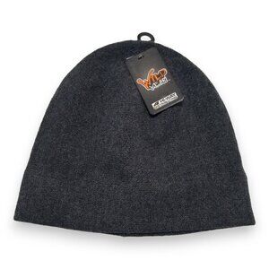 WILD WEAR‎ Winter Wool Beanie Hat In Dark Gray